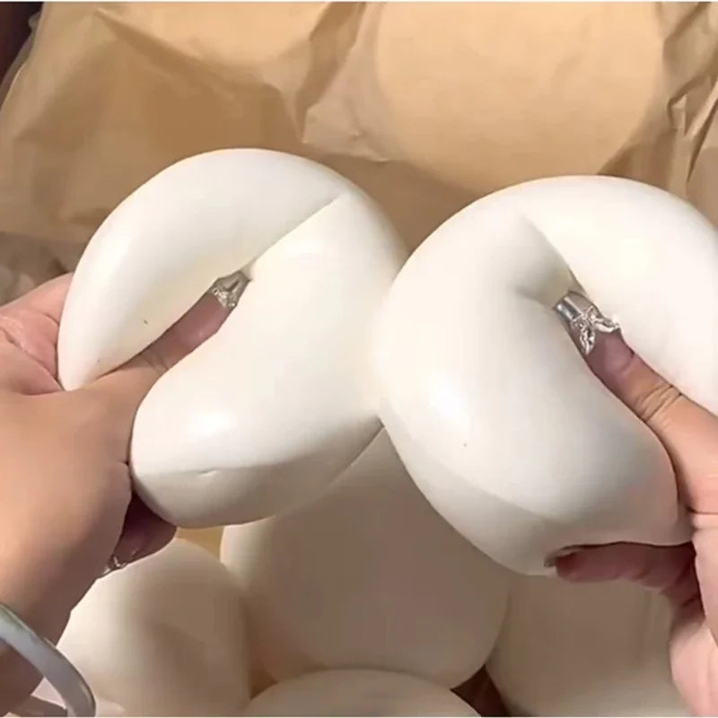 Yogurt Cake Bread Squishy Squeeze Toy Soft Slow‑Rising Sensory Fidget Toy Stress Relief for Kids Adults Relaxing Party Gift