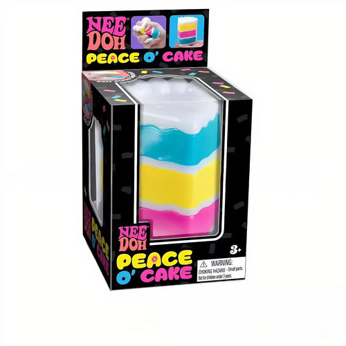 Schylling Nee Doh Nice Cube Nice-Sicle Sensory Toy, Stress Relief Squishy Squeeze Cube, Calming Fidget for ADHD & Focus