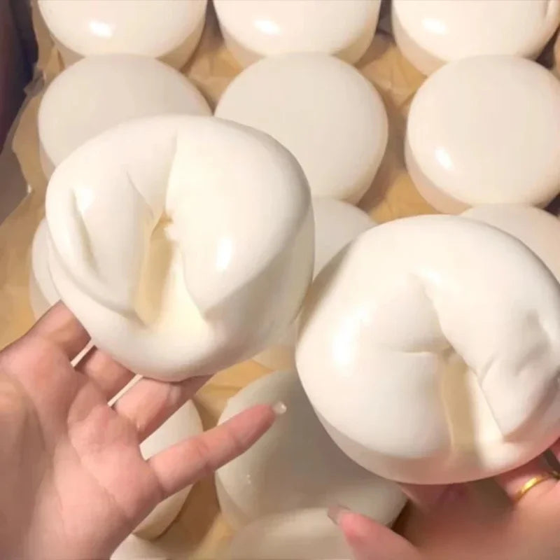 Yogurt Cake Bread Squishy Squeeze Toy Soft Slow‑Rising Sensory Fidget Toy Stress Relief for Kids Adults Relaxing Party Gift