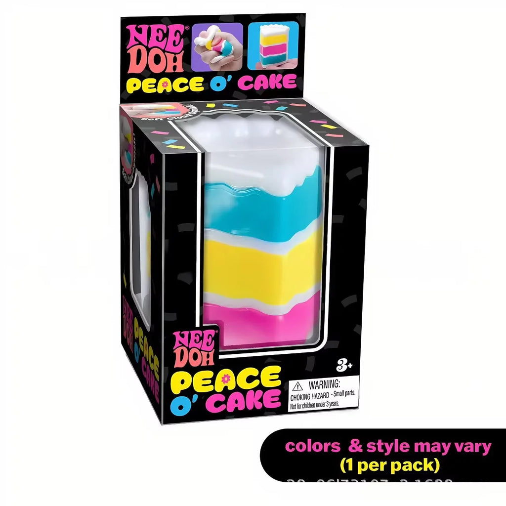 Schylling Nee Doh Nice Cube Nice-Sicle Sensory Toy, Stress Relief Squishy Squeeze Cube, Calming Fidget for ADHD & Focus