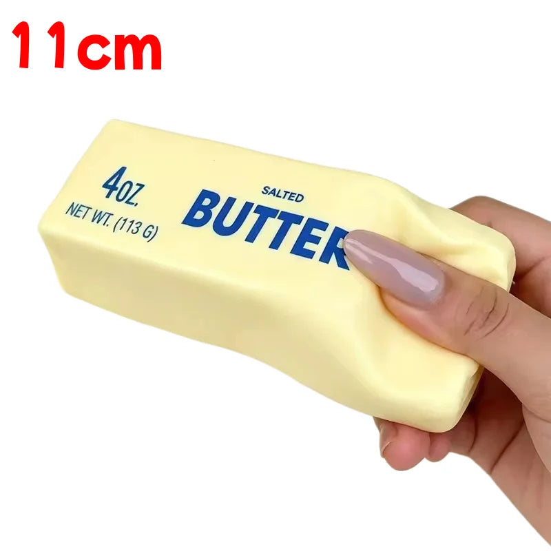 A 11cm Color Butter Stick Squishy Fidget Toy – Slow Rebound Stress Relief
