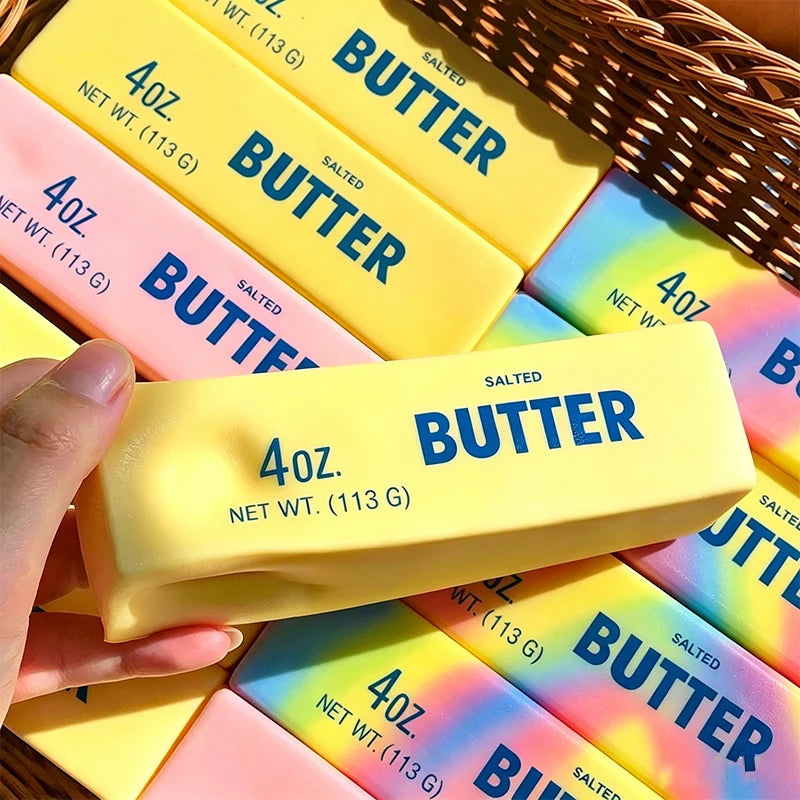 Butter Stick Squishy Fidget Toy – Slow Rebound Stress Relief