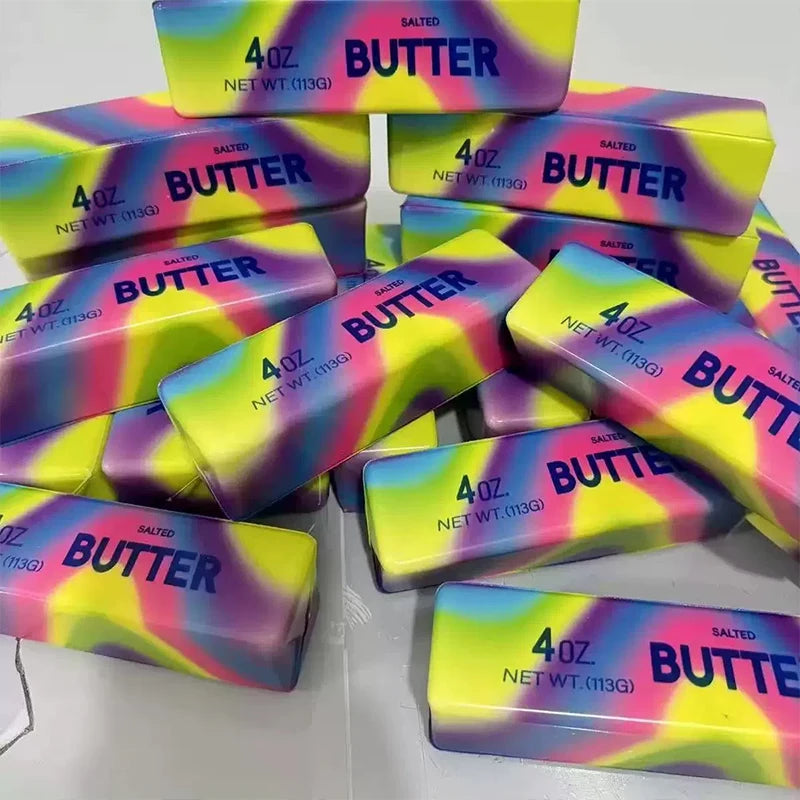 Butter Stick Squishy Fidget Toy – Slow Rebound Stress Relief