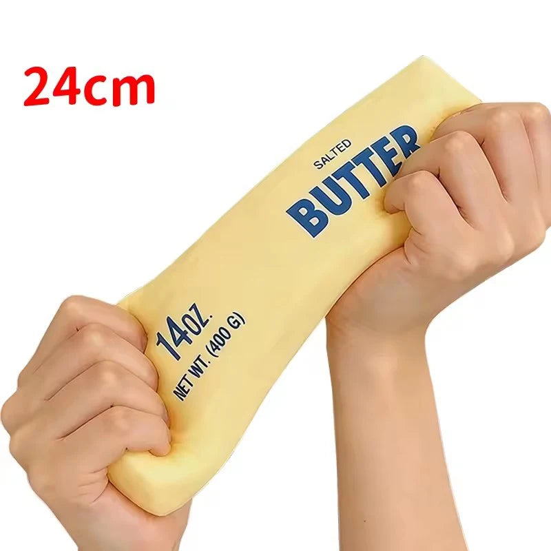 F 24cm Color Butter Stick Squishy Fidget Toy – Slow Rebound Stress Relief