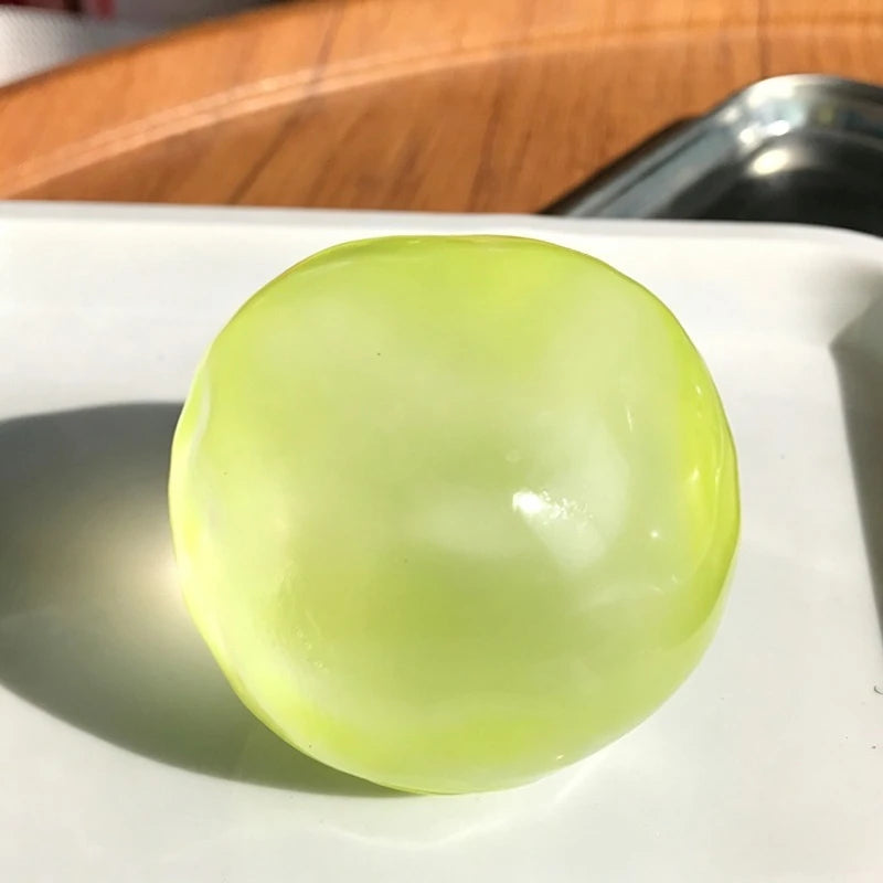 Squishy Plasticity Mochi Fidget Toys Transparency Coconut Oil Maltose Squeeze Toy Funny Anti-Stress Sensory Toy for Adults Gifts
