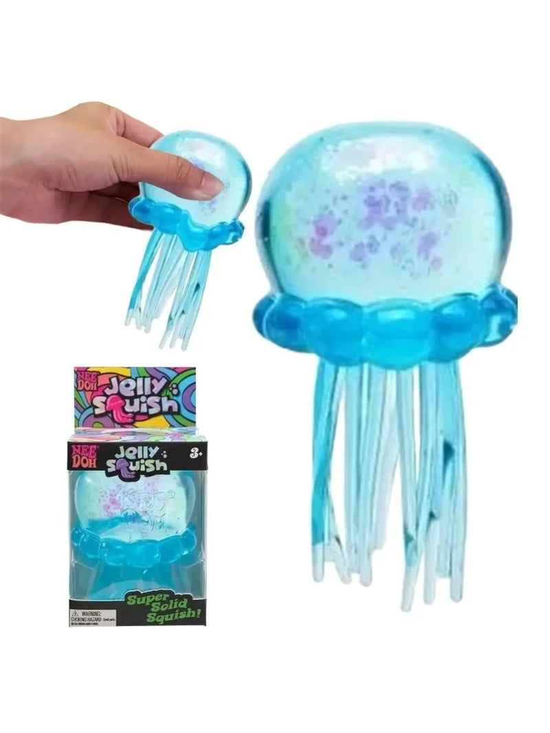 Schylling Nee Doh Nice Cube Nice-Sicle Sensory Toy, Stress Relief Squishy Squeeze Cube, Calming Fidget for ADHD & Focus