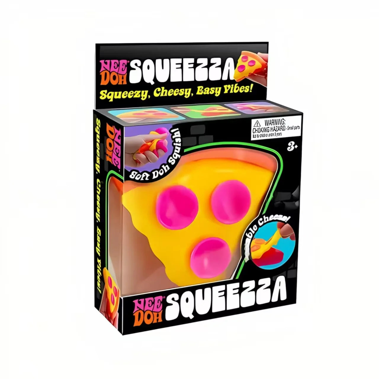 Schylling Nee Doh Nice Cube Nice-Sicle Sensory Toy, Stress Relief Squishy Squeeze Cube, Calming Fidget for ADHD & Focus